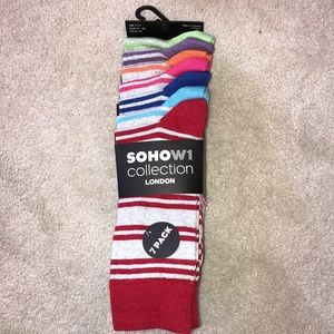 NWT SOHOW1 socks - 7 pack